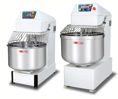 Large Bakery Pasta Maker With Manual 8kg Industrial Multi Function Fork Pizza Dough Mixer Bread Oval Arm Knead 20kg 25 Half Bag