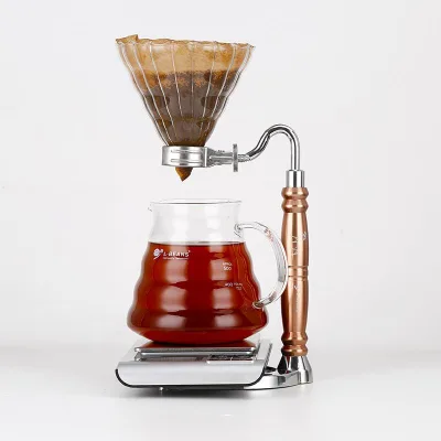 Siphon Coffee Maker Stand-Minimalist Design Pour Over Competition Style (Does Not Include Cup Pot