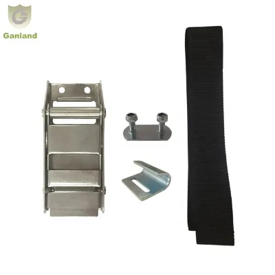 GL-15218S-A Stainless Steel Trailer Parts New Condition Fastener Curtain Buckle with Flat Hook