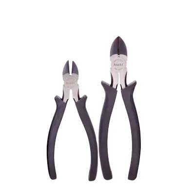 AK-8051 American Type Side Cutting Pliers Tools with Black Handles
