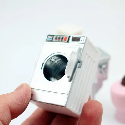 Dollhouse Mini Cylinder Washing Machine