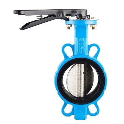 Factory Direct Sales Handle Soft Seal butterfly Valve, Clamp butterfly Valve, Cast Iron butterfly Valve