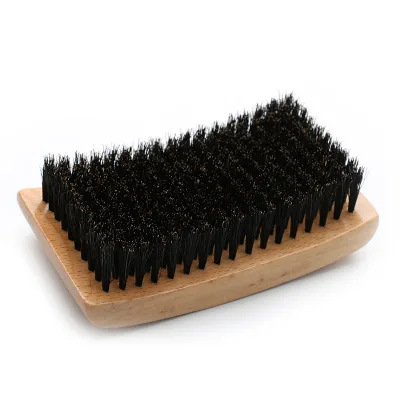 Travel Beard Shaving Brush Boar Bristles Bamboo Mens Grooming Beard Brush