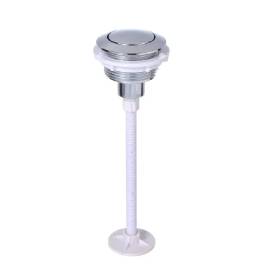 T2127 Modern Single Flush Toilet Button Actuator Soft Touch and Waterproof Design for Bathroom and Hotel Partitions Accessory