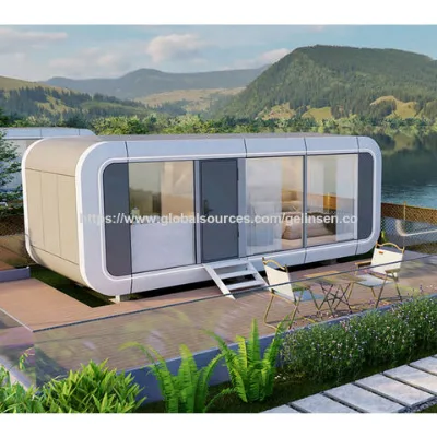 Luxury Prefabricated House Quick assembled rental hotel flat pack prefab house container house