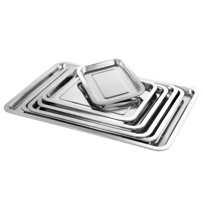 Wholesale SUS304 Stainless Steel Medical Surgical Instrument Tray