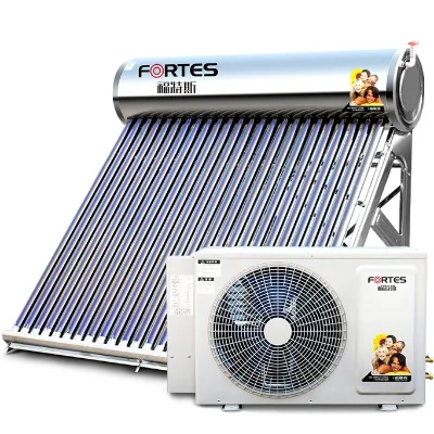 High Quality Low Price 200L Separated Portable Air Source Hybrid Solar Water Heater + Heat Pump