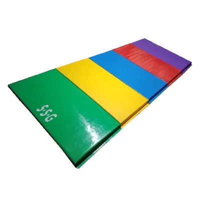 High Quality Folding Gymnastic Mat Gymnastic Land Folding Mat for Training at Club ,school