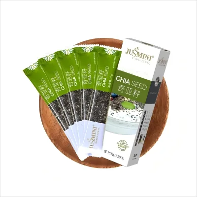 Natural Chia Seeds High Fiber and Light to Eat Easy to Choose Can Be Used As a Meal Replacement Independent Small Strips