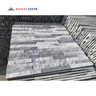 Quartzite Outdoor Wall Stone Ledge Stone 3D Veneer Stone Wall Cladding Tiles