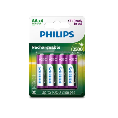 High Quality for R6B4RTU25/97 Ni-MH Rechargeable AA Batteries 1.2V for Flashlight Medical & Toys Use 5-Year Warranty