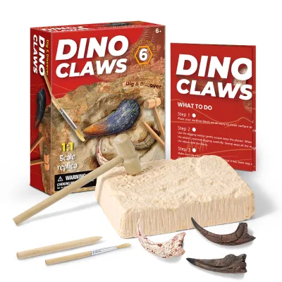 Dinosaur Claw Fossil Children Archaeological Excavation Toy STEM Science Educational Toys Make Great Kids