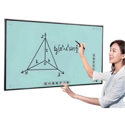 2024 Top interactive flat panel White Board Touch Screen Interactive Whiteboard Smart LED Interactive Whiteboard