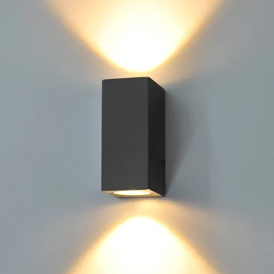 Outdoor Waterproof Aluminum Wall Lamp IP65 Rated Double Headed for Indoor/Outdoor Use