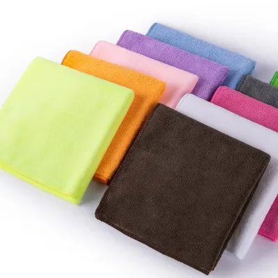 Custom Multicolor Cheap Premium 85% Polyester and 15% Polyamide Microfiber Solid Color Plush Quick Dry Towel