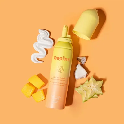 OEM Creamy Foaming Body Lotion Long-Lasting Cool Melons Aftersun Effect SPF 50 Organic Herbal Ingredients Sunscreen Sunscreen