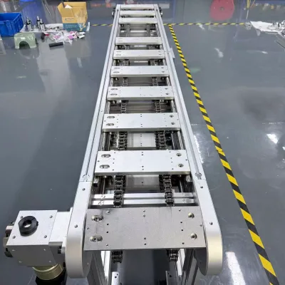 Zhenji Chain Conveyor Line Automated Production Conveyor Line Load Capacity 16kg Positioning Accuracy 15mm Furniture Assembly
