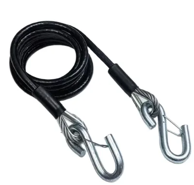 Trailer Breakaway Switch Trailer Safety Cable Coiled Tow Bar Safety