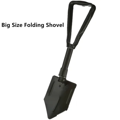 Heavy Duty Car Tools Folding Shovel with Carry Bag Camping Shovel Car Tools Emergency Tools Folding Shovel with Pick Outdoor Use