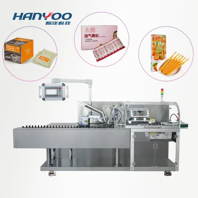 Hanyoo Manufacturer High Speed Full Automatic Cartoning Box Packing Machine Carton Sealing Machine