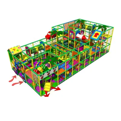 Factory Price Indoor Play Structure Playground/Kids Maze Play