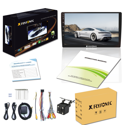 Flysonic Mirror Link Split IPS Screen Android Stereo Radio for Car