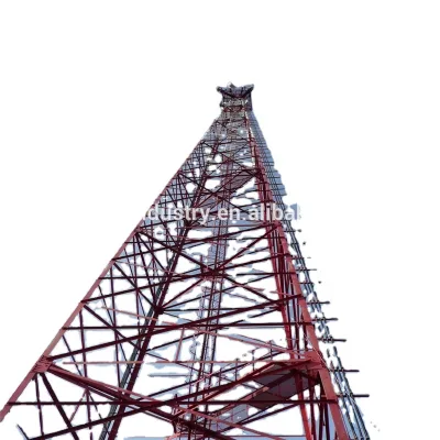 galvanized 4-leg camera pneumatic antenna mast