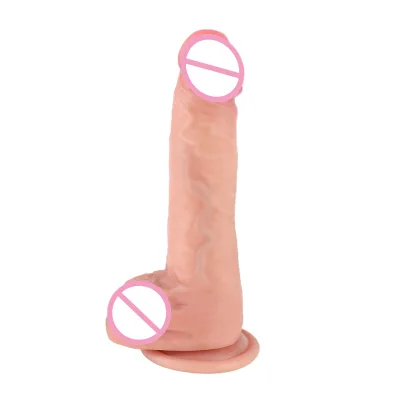 Cute Realistic 100% Liquid Silicone Dildos Hot Sale Adult Sex Toy for Women's Sexual Pleasure & Stimulation Excitement