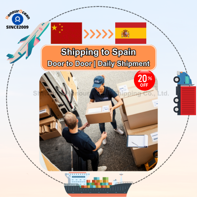 Freight Forwarder Shipping Agent Cost DDP Duty-free Delivery Sea Door to Door Transporter From China Export Shipping to Spain