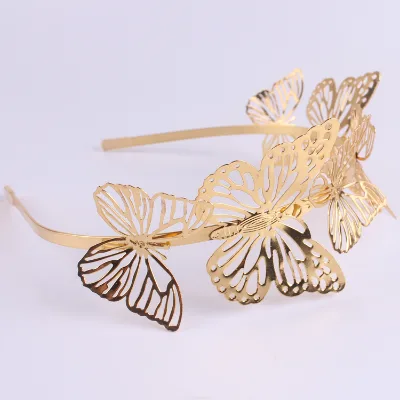 Halloween Flying Butterfly Headband Girls Butterfly Hair Hoop