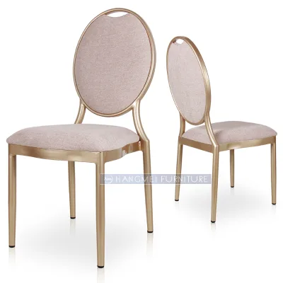 Aluminum Stacking Wedding Louis Hotel Chair