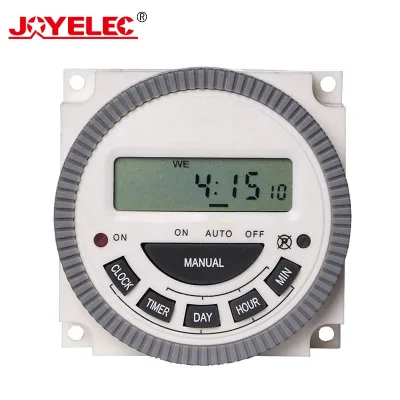 Easy Wiring TM-619 Digital Timer Switch with Waterproof Cover Output 220V 7 Days Daily Weekly Programmable Digital Time Switch