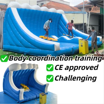 Wholesale Hot Sales Fun Indoor Games Party Rental Surf Game with Waterproof Inflatable Mattress with CE Certification for Rental