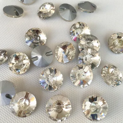 Crystal Glass Beads Wholesale Different Shape Sew on AB Crystal Color Point Back Beads for Hat Clothing