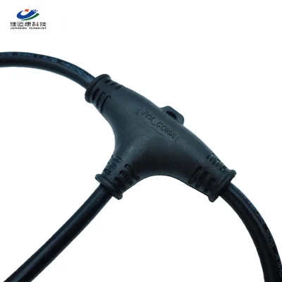 Easy Installation and Long Lasting Durability Outdoor and Horticultural Lighting IP67 T-shaped Waterproof Connector