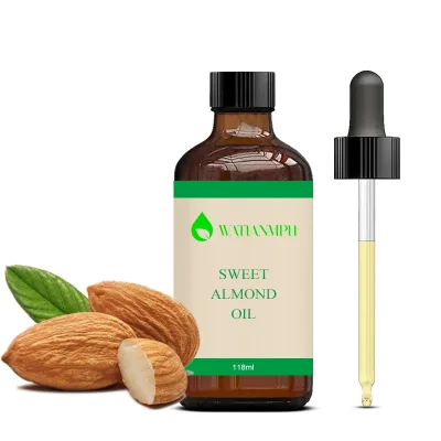Fast Penetration Sweet Almond Carrier Oil Private Label 25kg Drum