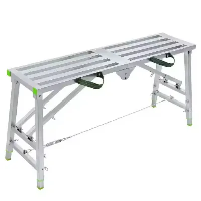 Wholesale Multi-Purpose Ladder Folding Platform Galvanized Steel Construction 400kg Load Capacity for High-Altitude Work