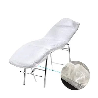 Disposable Bed Cover White Massage Bed Drape Two Sides Elastic Bed Sheet