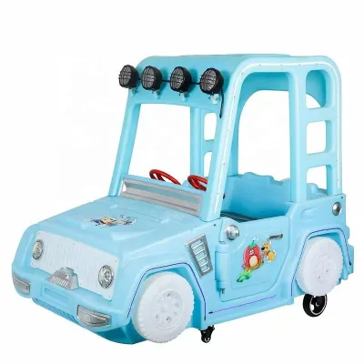 Commercial Grade Kids Battery Operated Electric Ride on Car with LED Lights for Children Outdoor Playground