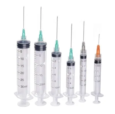 Latex Free Syringe 1ml 2ml 2.5ml3ml 5ml 10ml20ml30ml 50ml 60ml 100ml