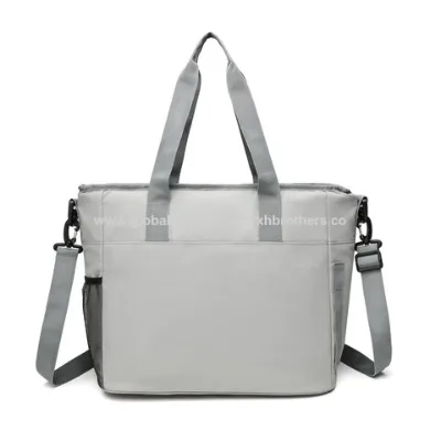 Custom messenger shoulder Nylon laptop bags chain handbag nylon handbag high quality messenger bag
