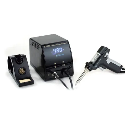 Professional Factory Electronic Quick Hot air Gun Desoldering Heat Gun Handle Solder Pump Extractor Desoldering Station