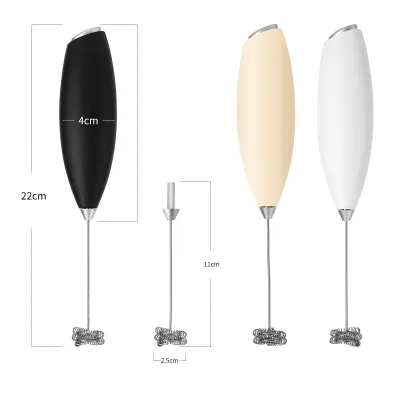 Mini Portable Handheld Milk Frother Battery Operated Milk Frother for Home Appliance