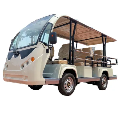 Higger and Strong Motivation Electric Shuttle Bus and Sightseeing Car