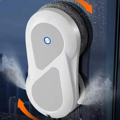 Full Automatic Intelligent Electric Smart Window Cleaning Robot Glass Vacuum Cleaner Household Use AU EU RU With Remote