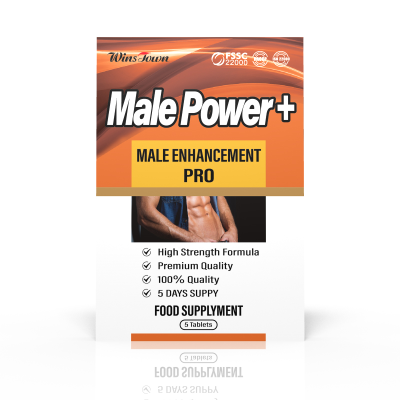 Men Power Male Enhancement Pro Strength Herbal Organic Natural Supplement Energy Erection Healthy Enlargement Dietary Pills