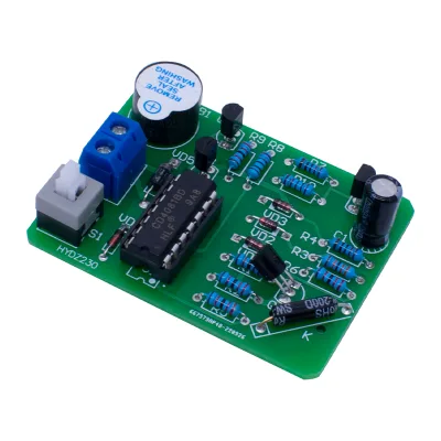 Vibration alarm circuit electronic DIY kit, motorcycle vibration anti-theft kit, electronic welding DIY kit