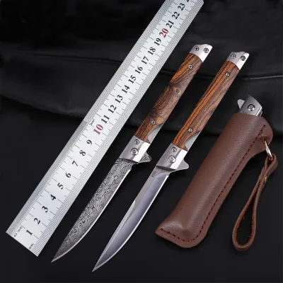 Outdoor Camping Tactical Knife Portable High-hardness Knife Barbecue and Meat Cutting Knife Fruit Cutting Knife