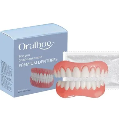 Improved Teeth Whitening Kit with Free Denture Set Beautiful Smile Care Enhancer