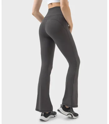 New Skinny Buttocks Micro Lama Yoga Trousers High Elastic Nude Sense of Hundred Fashion Sports Casual Trousers Female